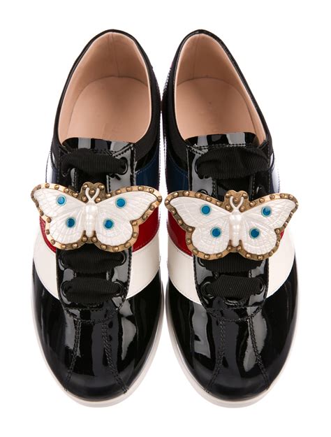 gucci sneakers with butterfly|Gucci sneakers for cheap.